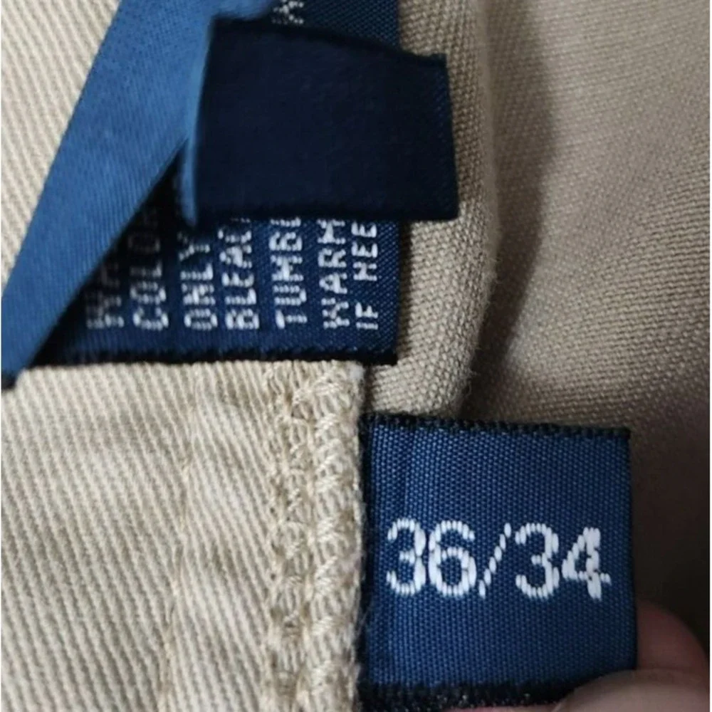 Polo Ralph Lauren Straight Pants Men's 36x34* Beige 5-Pocket Twill Jeans